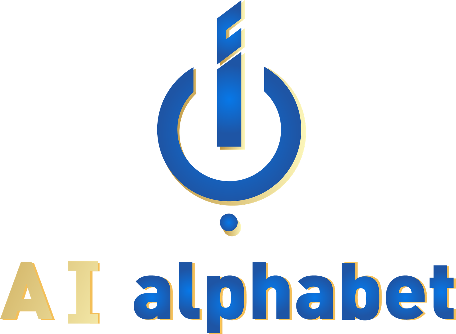 AI Alphabet Logo